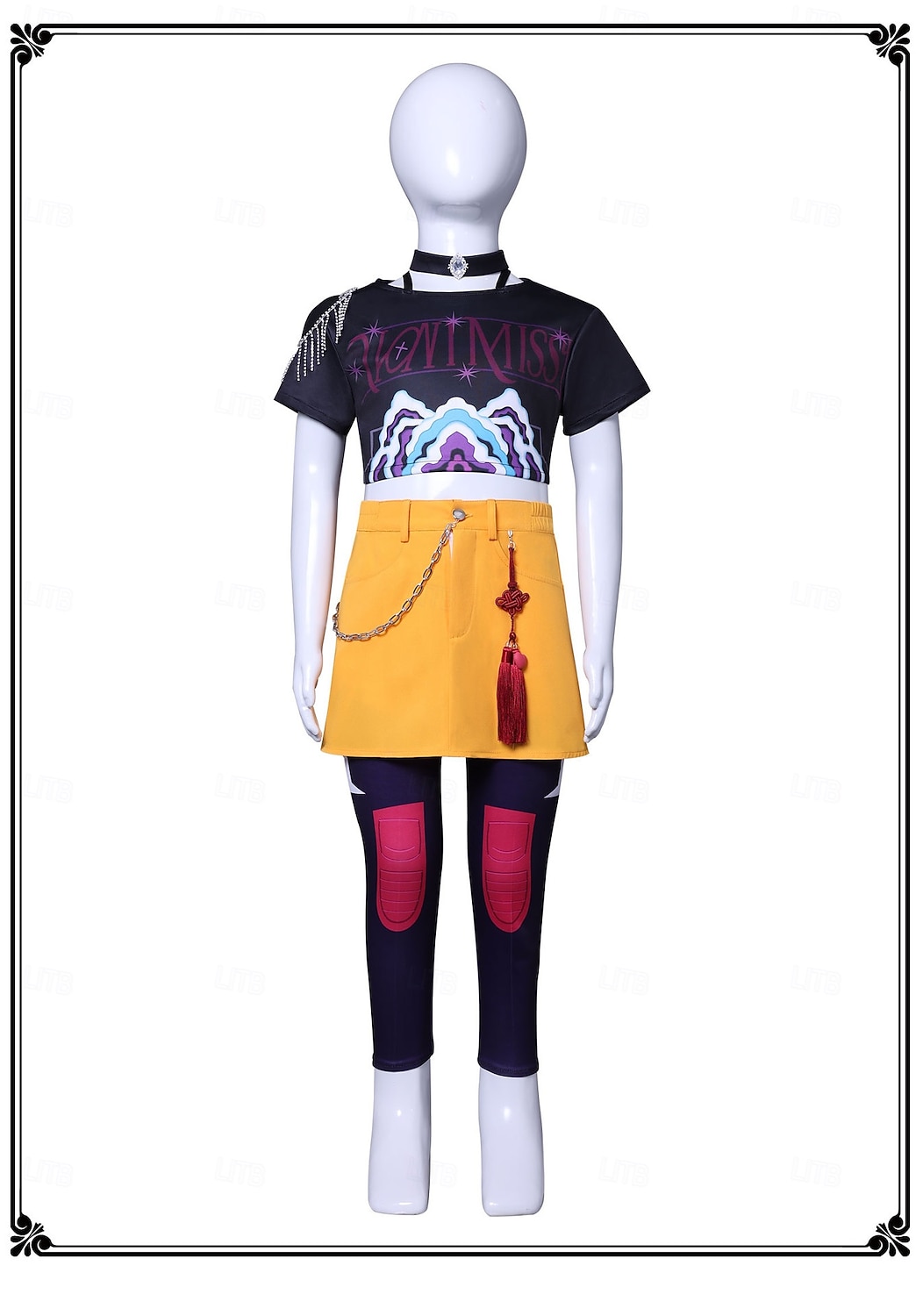 Kpop Inspired Korean Idol Inspired Pop Star Cosplay Costume Cosplay Wigs Cosplay Costume for Girls' Kid's Halloween Children's Day Masquerade 2026 - $46.99 –P6