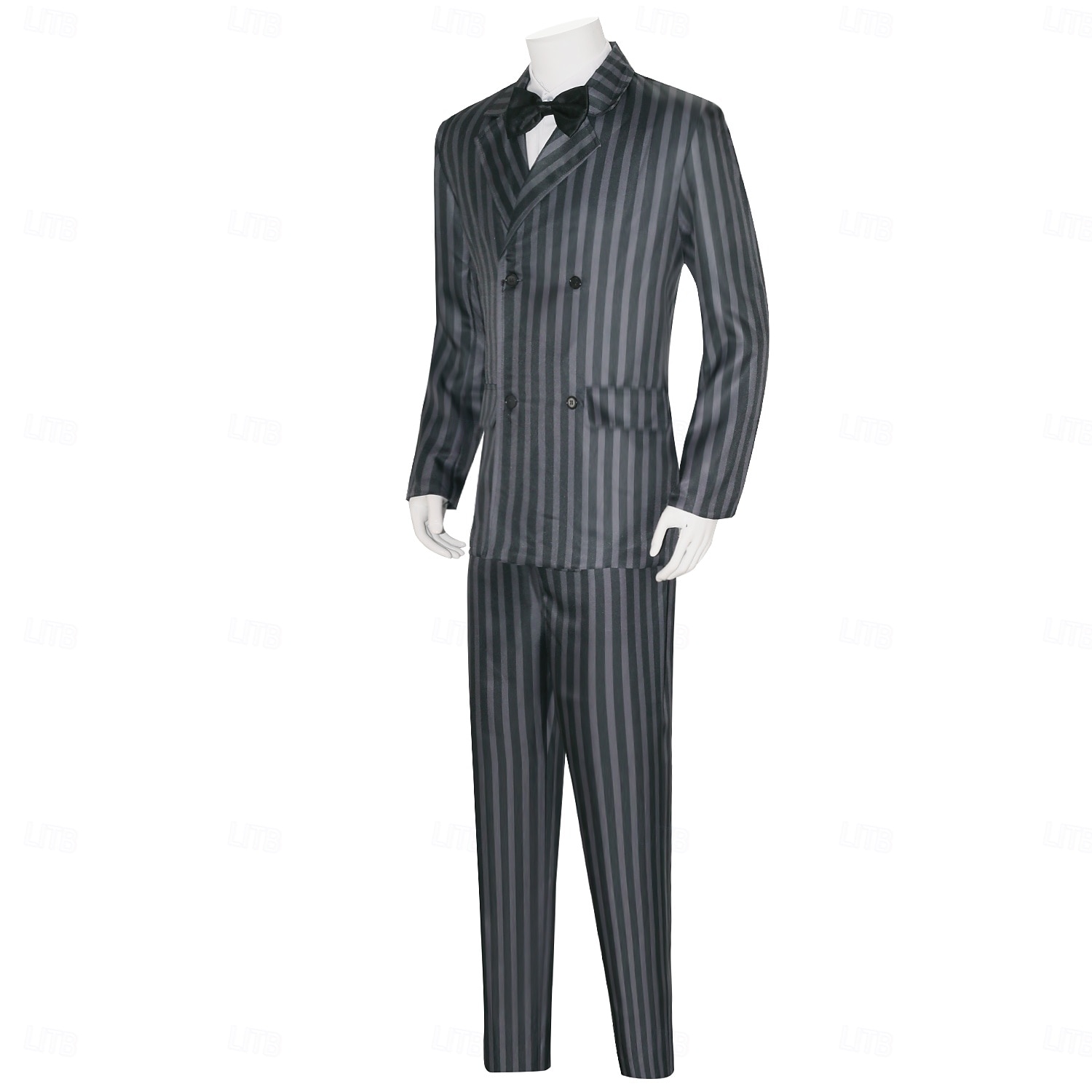 Gótikus horror Sötét Akadémia Kabát Blúz / Ing Nadrágok Gótikus for Férfi Felnőttek Álarcos mulatság 2026 - $85.99 –P6