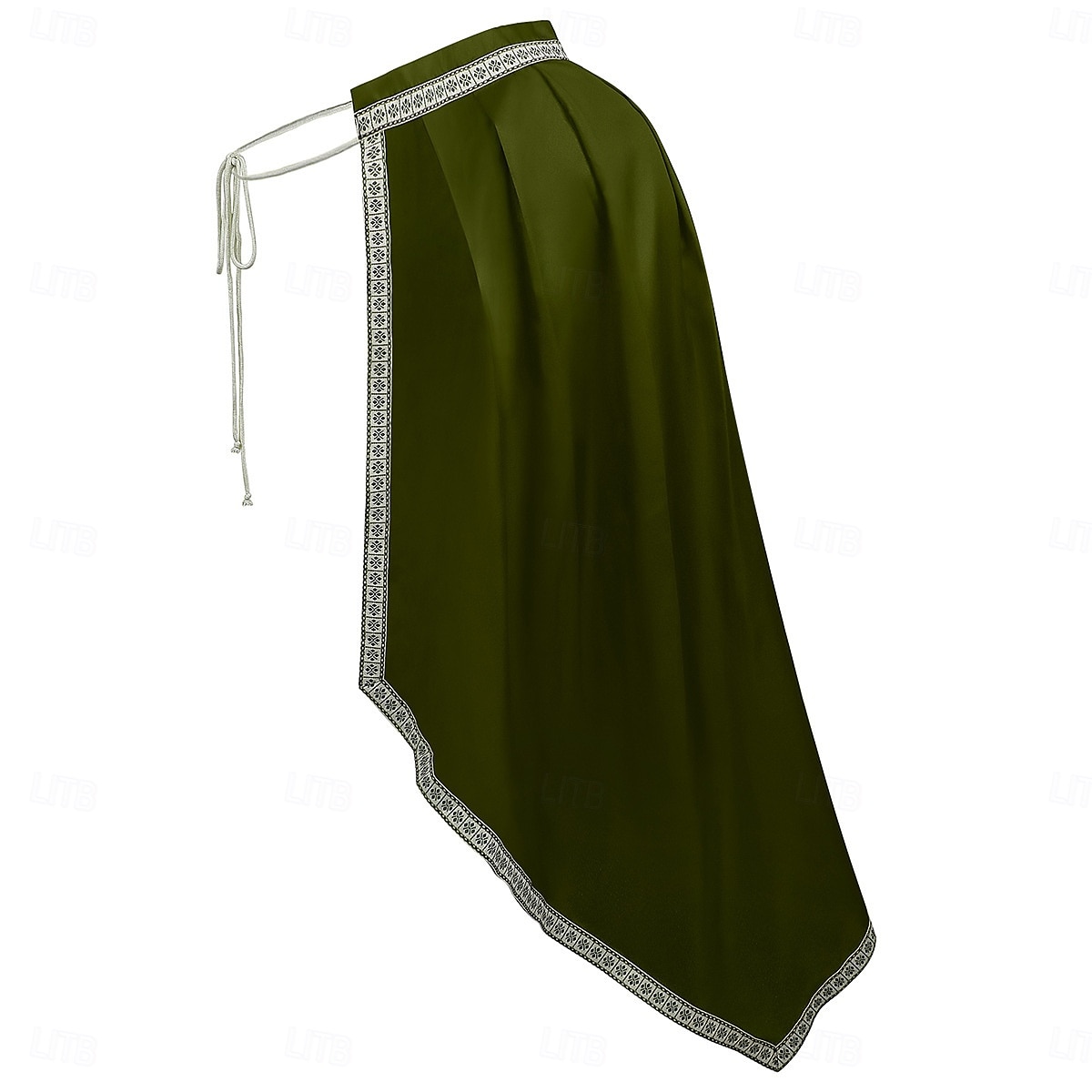 Retro / vintage Keskiaika Renessanssi Viitta Shaalit Soturi Ritari Kelttiläinen ritari Naamiaispuku Miesten Kelttiläinen Halloween Karnevaali Renessanssin messut LARP Aikuisten Viitta 2026 - $38.99 –P18