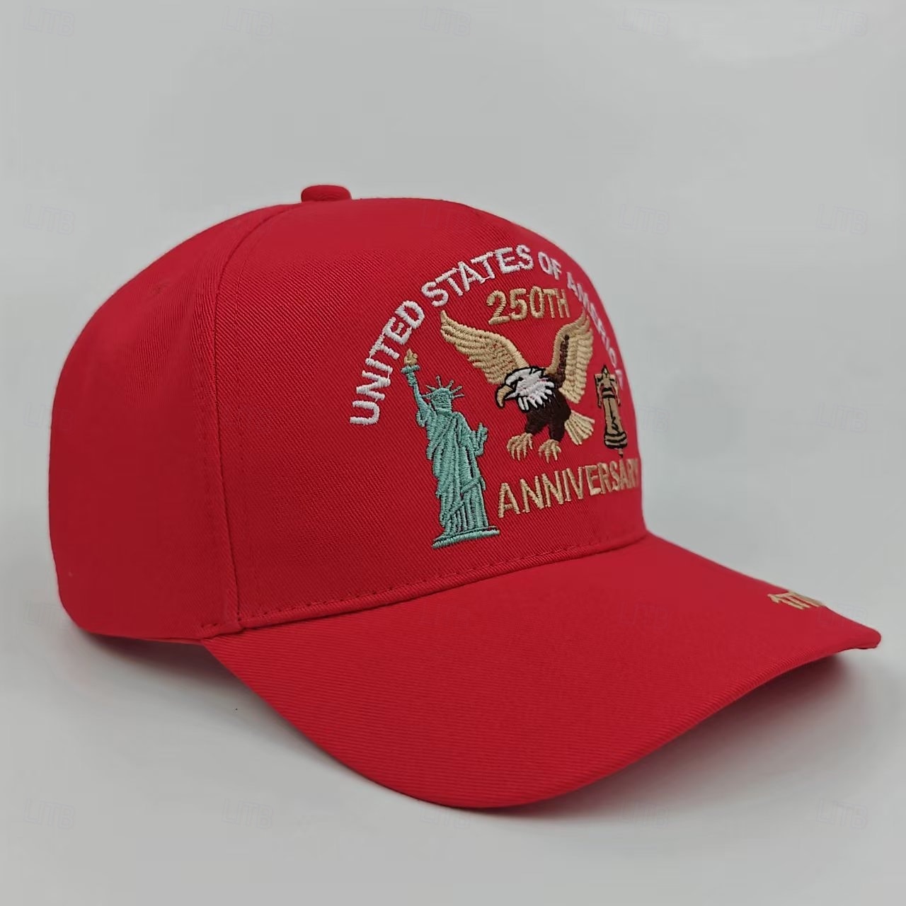 Casquette brodée commémorative du 250e anniversaire des États-Unis (1776-2026), aigle et statue de la Liberté &cloche, casquette de baseball patriotique avec écusson drapeau américain, commémoration de 2026 ? $21.99 –P1