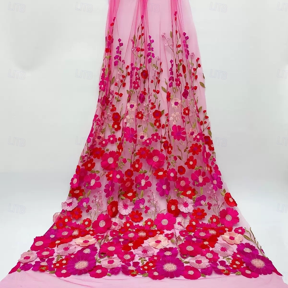 А-силуэт Ниже колена коктейльные платья Элегантный стиль Стиль знаменитостей Асимметричный крой Рукав до локтя С открытыми плечами Вечеринка в саду Свадьба Кружева с Вышивка Аппликации 2026 - $196.99 –P5