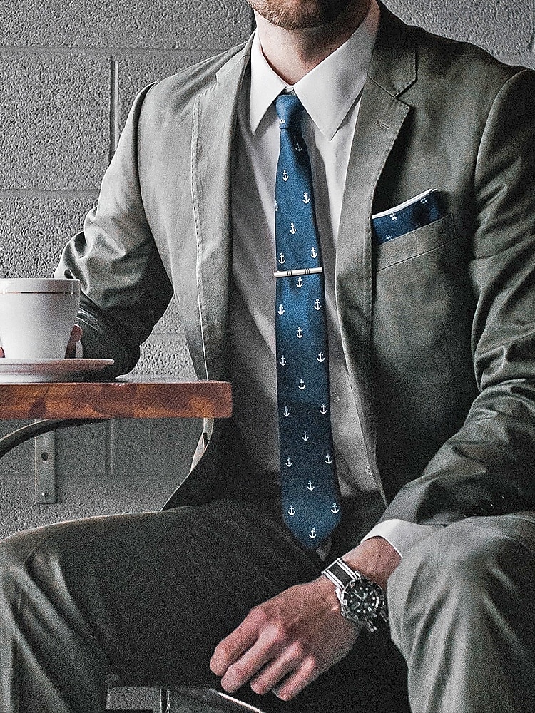 Męska spinka do krawata ze stopu – wiele stylów na wesela i okazje biznesowe – elegancki i trwały design 2026 - $11.99 –P2