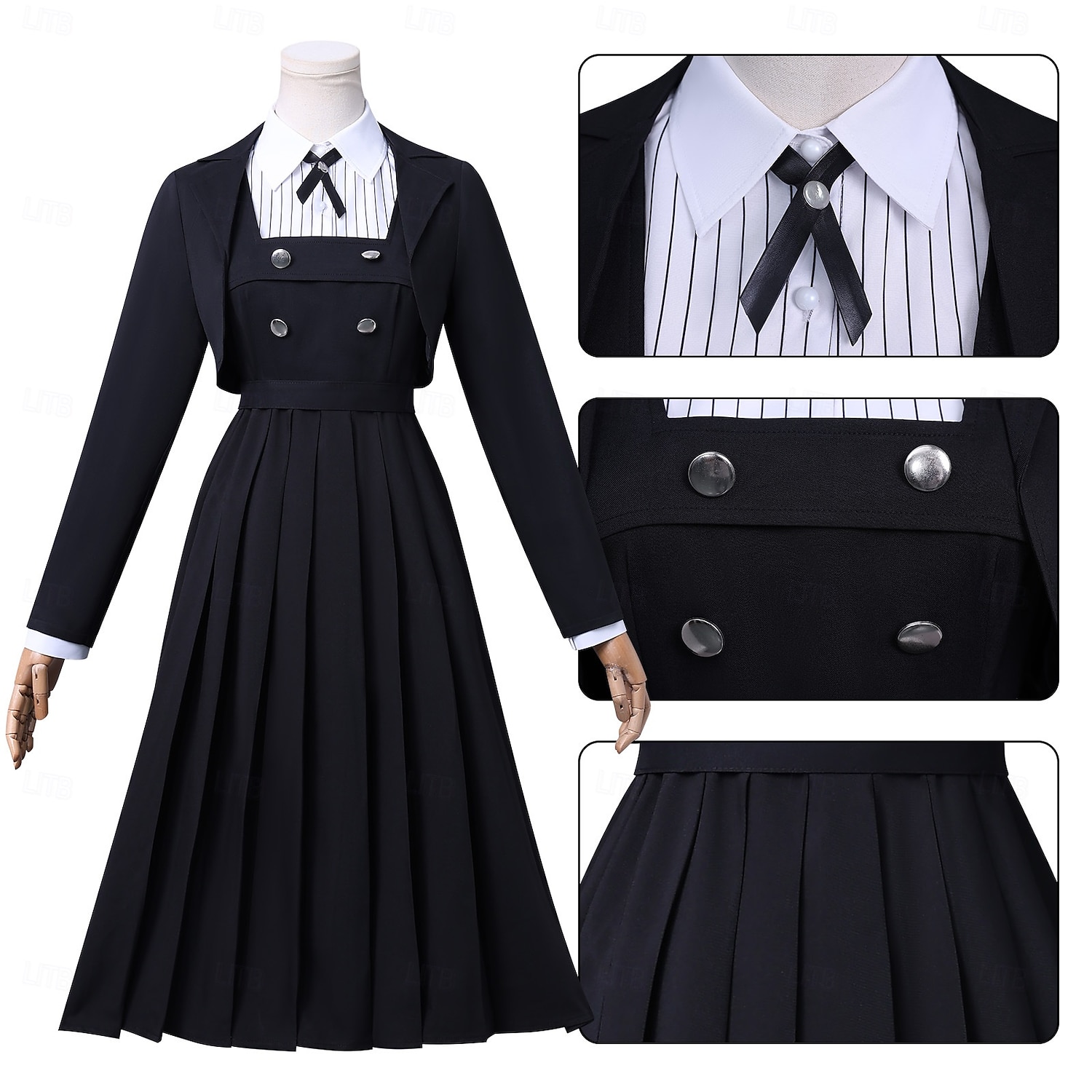 Manga Robe Tenues Bal Masqué Costumes de Cosplay Halloween Carnaval Comic-Con Salon de l'Anime Costume Pour Femmes Adulte de 2026 ? $85.99 –P1