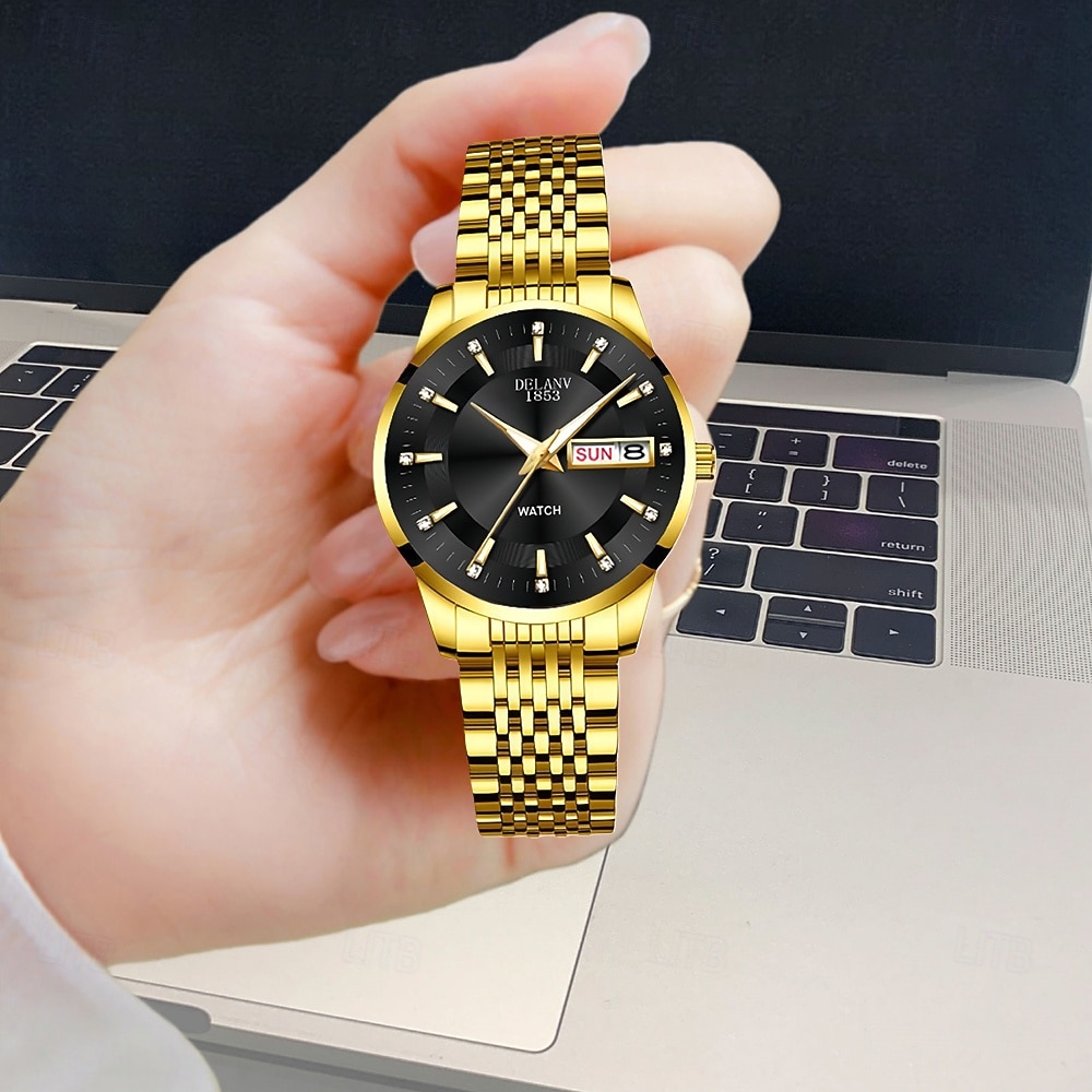 Mother's Day Gift Women Quartz Watch Casual Luminous Calendar Date Alloy Watch 2026 - $19.99 –P2