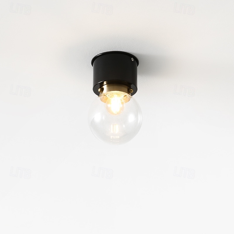 Современный простой потолочный светильник для коридора, креативный круглый стеклянный шар, рождественская тематика, 1 шт. 2026 - $79.99 –P4