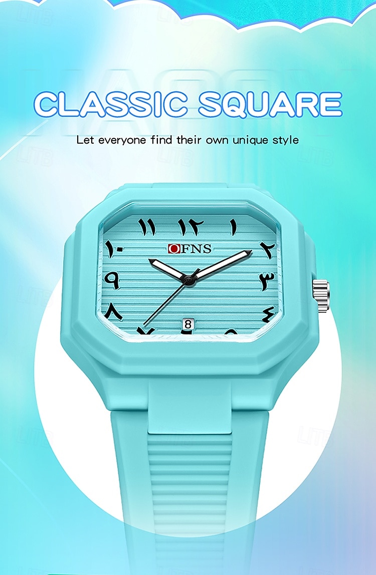 Мужчины Кварцевые Крупный циферблат Мода Наручные часы Светящийся Дайвинг Календарь Силикагель Часы 2026 - $27.99 –P2