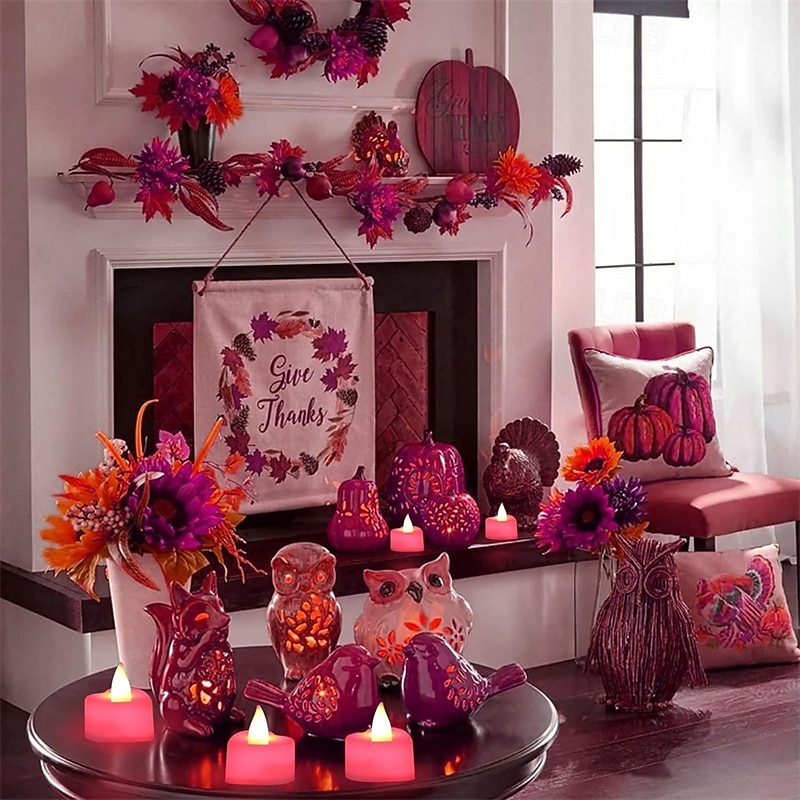 Heart Shape LED Candles Light Pack of 24, Flameless Flickering Love Candle Light for Marriage Proposal, Wedding, Valentine's Day, Anniversary, Thanksgiving 2026 - $17.99 –P2
