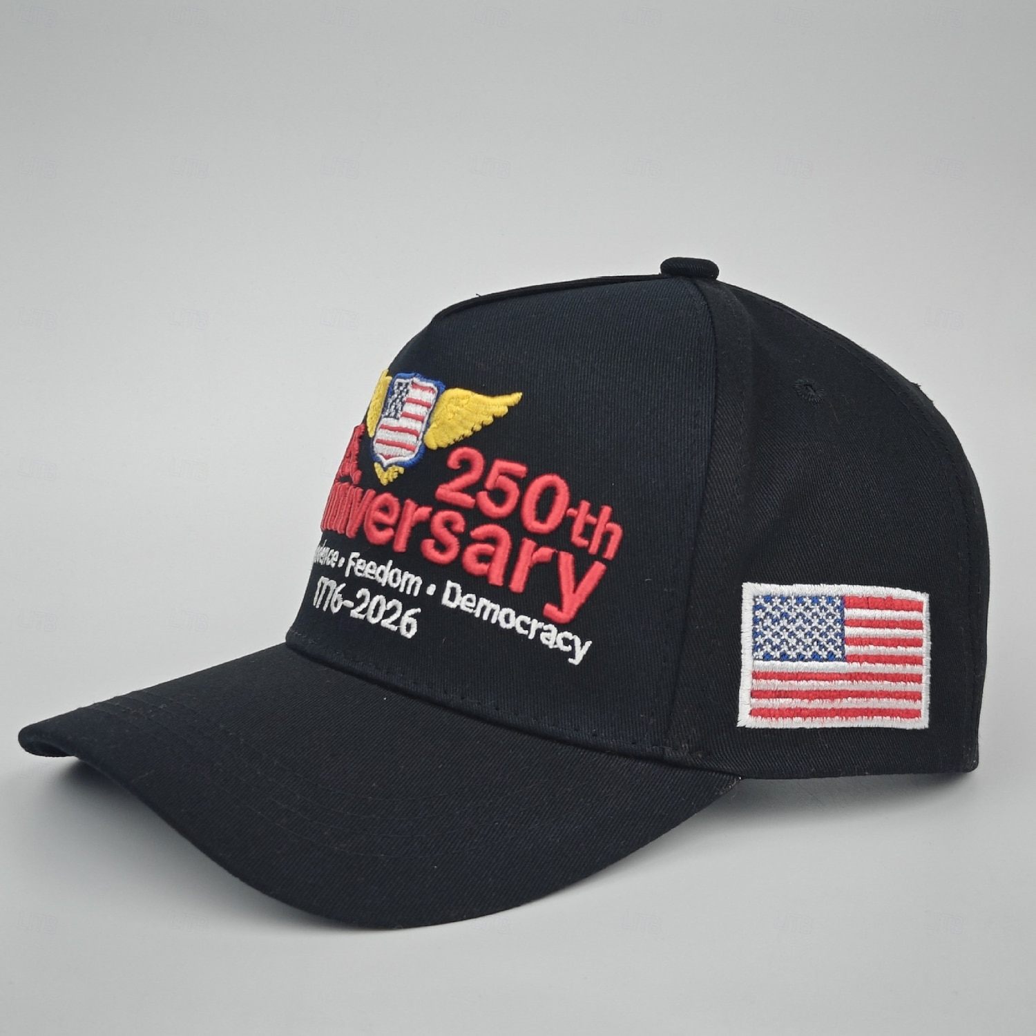 Lippalakki Amerikan lippu Retro / vintage Patriotismi varten Sukupuolineutraali Aikuisten 3D-tulostus varten Itsenäisyyspäivä 4. heinäkuuta ulko- Rento / arki Paraati 2026 - $20.99 –P4