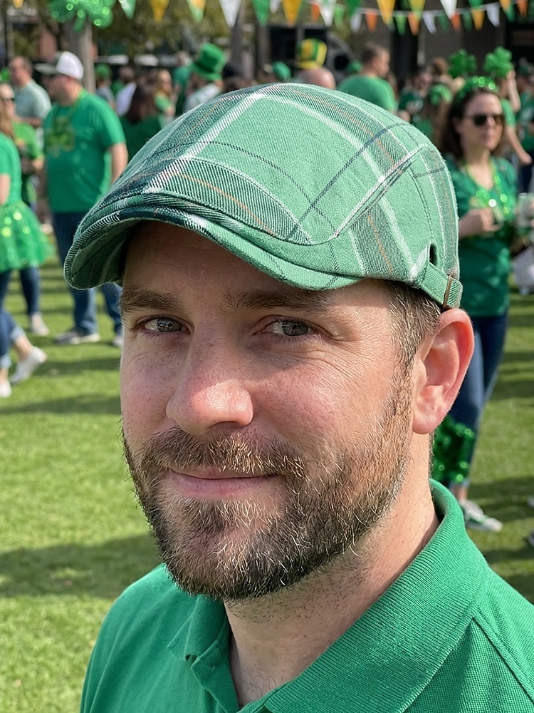 Men's Plaid Flat Cap Newsboy Hat, Cotton-Polyester Blend, Multi-Color Classic Ivy Style Cap for St. Patrick's Day Celebration & Everyday Casual Wear 2026 - $11.99 –P2