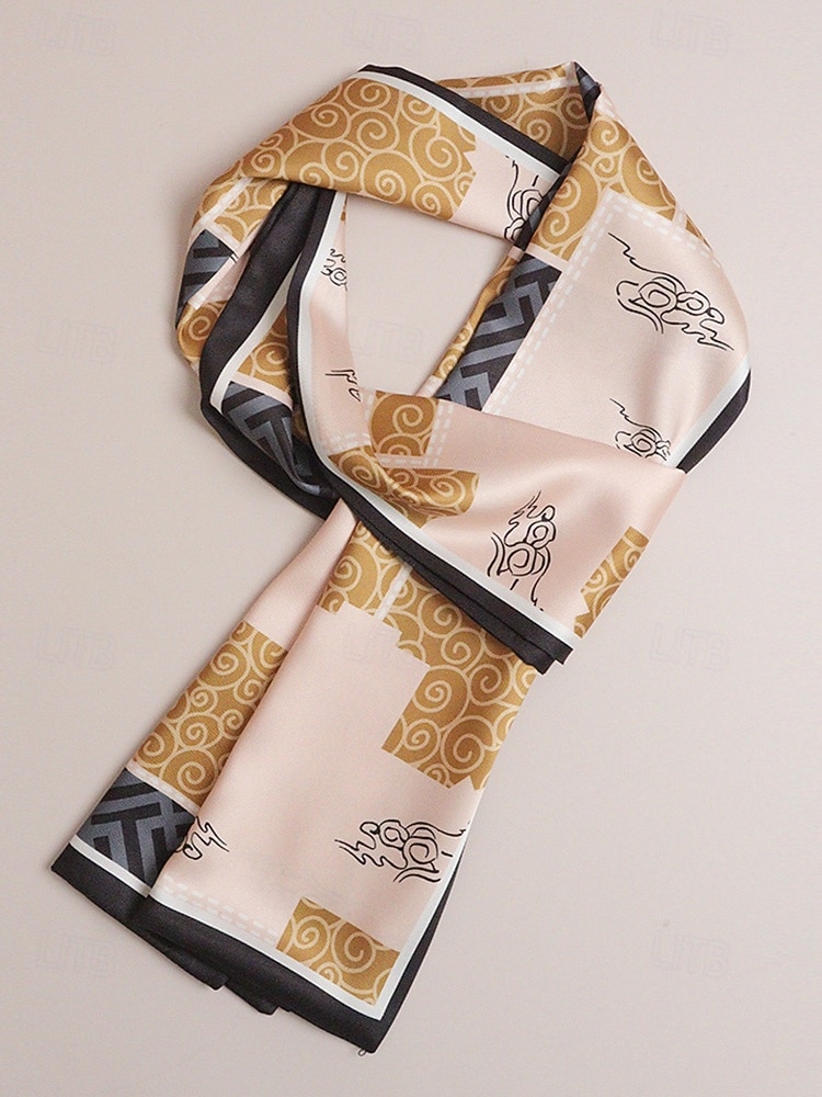 2026年 メンズペイズリープリントスカーフ、マルチカラーパターンのポリエステル軽量ネックスカーフ、男性用のクラシックでエレガントなスタイル、普段着、ビジネスカジュアル、パーティー、季節のスタイリングに最適  コレクション – $9.99 –P11
