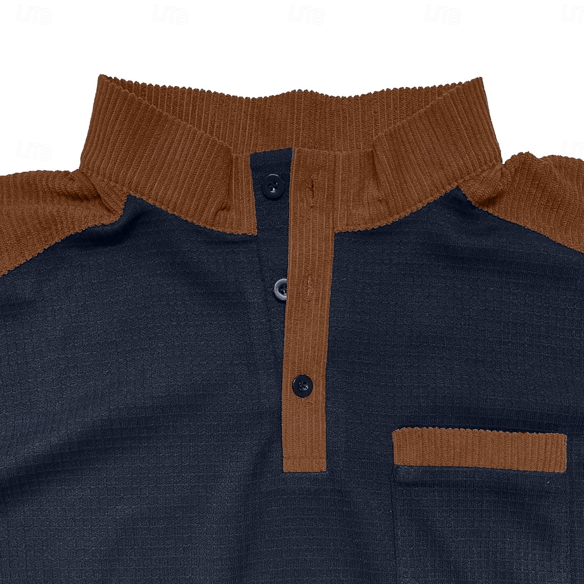 Herre Vaffel T-skjorte T skjorte Vaffel Henley-skjorte Langermet Henley Vinter Vår & Vinter Helfarge Tradisjonell / vintage Ren Avslappet Hjem utendørs Svart Navyblå Grønn Topp T-skjorte for menn 2026 - $26.99 –P2