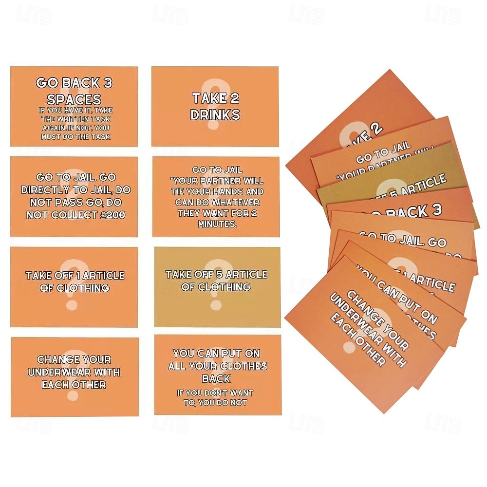 adultopoly páros társasjáték - pajkos romantikus játékok felnőtteknek randevú estére - szórakoztató intim társasjáték pároknak - tökéletes Valentin-napi évfordulós ajándék friss házasoknak férjnek és 2026 - $13.99 –P5