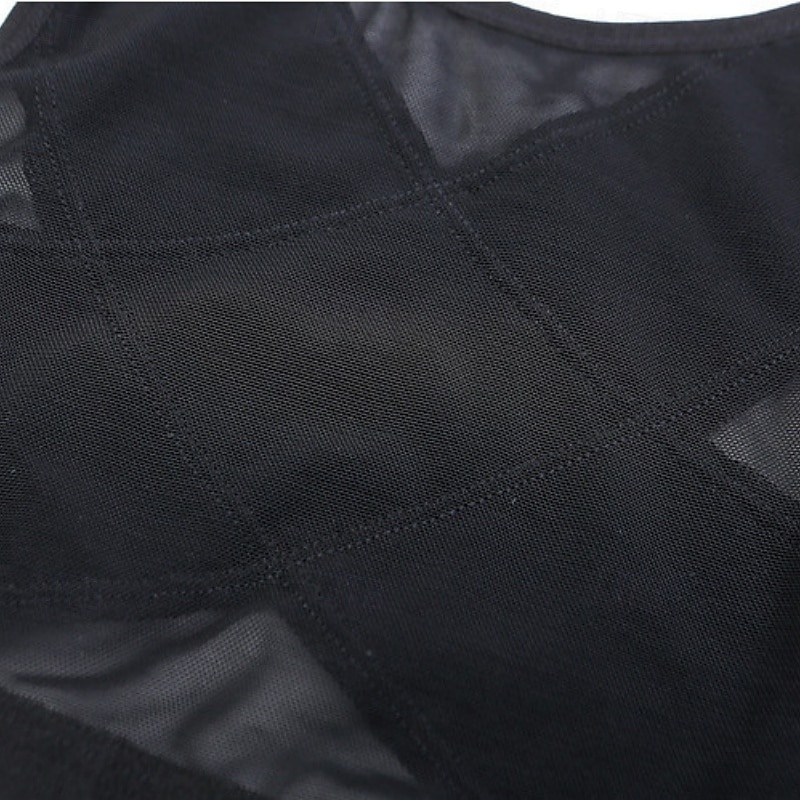 Damskie Gorset profilujący Moda Sportowy Czyste kolory Odkryte plecy Codzienny Bez rękawów Czarny Biały Beżowy Lato Wiosna Jesień Zima 2026 - $14.99 –P5