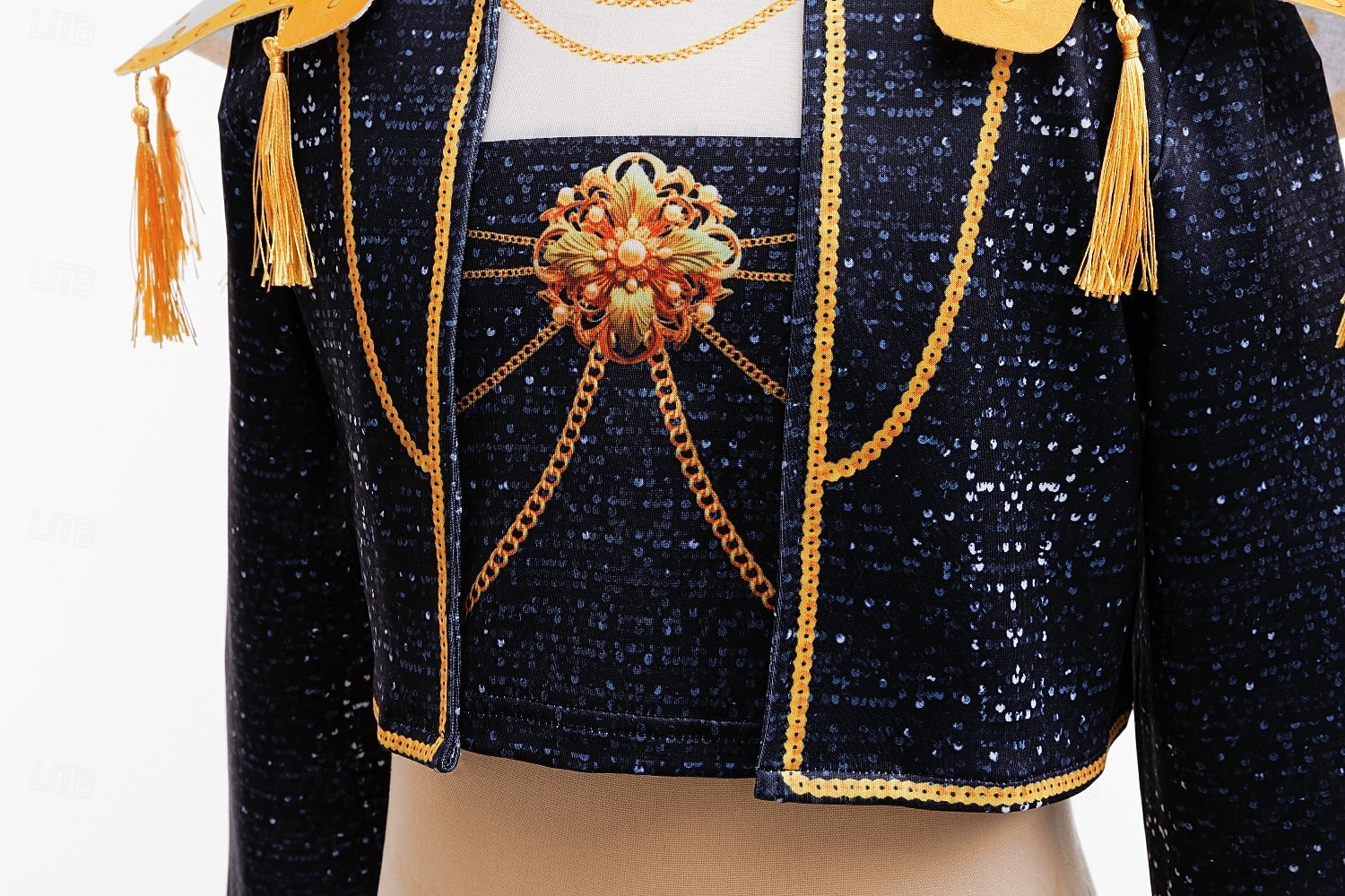 Kpop-inspiriert Von koreanischen Idolen inspiriert Popstar Kostüm Ausgefallene Kostüme Karnevalskostüm Virtuelles Idol for Mädchen Kinder Halloween Karneval Leistung Comic-Konzert Anime Expo 2026 - $35.99 –P8