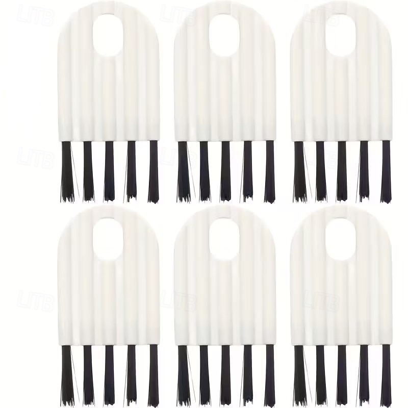 6ks kartáčů na čištění počítačové klávesnice, nástroj na odstraňování prachu pro kancelářské a domácí elektronické příslušenství, cestovní nezbytnost, perfektní vánoční dárek 2026 - $9.99 –P3