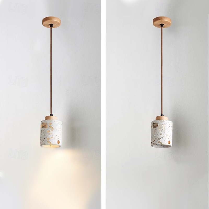 12 cm تصميم الجزيرة أضواء معلقة حجر طلاء ملون معاصر 110-240 فولت 2026 - $94.99 –P9