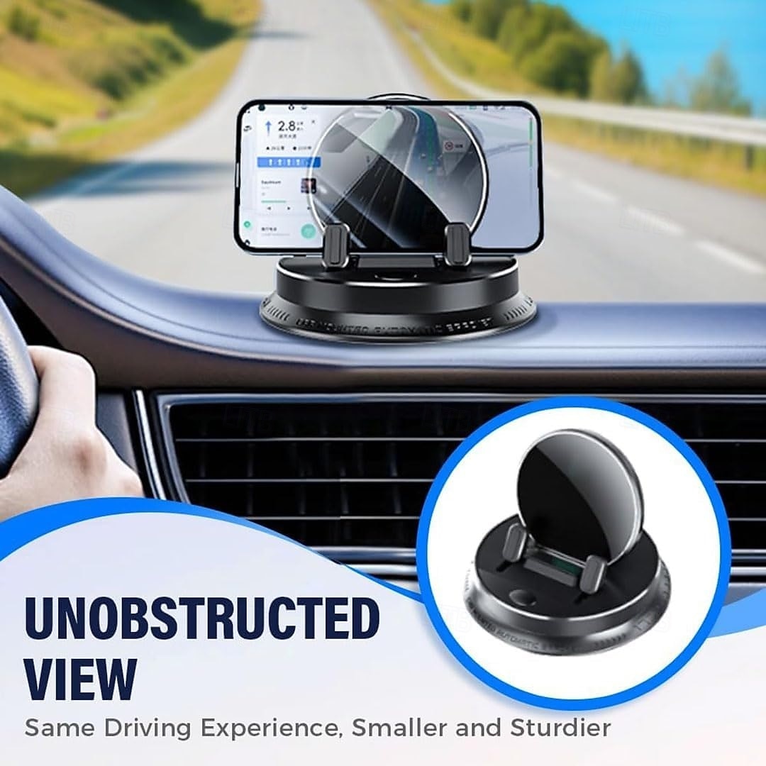 2026年 滑り止めベース、ダッシュボードマウント、見やすい回転式デザイン、すべての車両に対応、PC素材、ナビゲーションサポート、ダッシュボードマウントを備えた多機能車載電話ホルダー  コレクション – $30.99 –P9