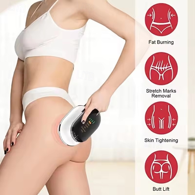 4 in 1 Cellulite Massager Remover Body Sculpting Machine Cordless Electric Body Slimming Massage for Belly Waist Arm Leg Butt 2026 - $75.99 –P4
