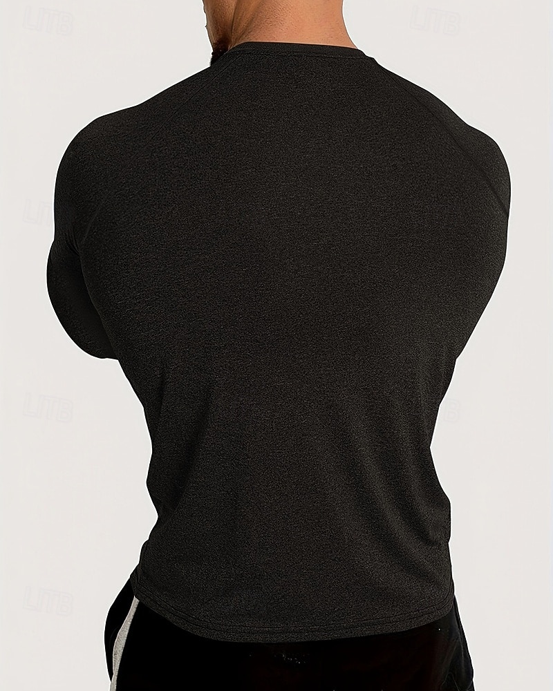 Homme 250e anniversaire de l'Amérique Jour de l'Indépendance Lettre T-shirt de course T-shirt de compression Printemps Automne manche longue Séchage Rapide Compression Évacuation de l'Humidité de 2026 ? $22.99 –P2