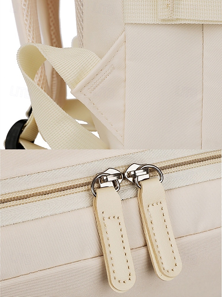 Zaino da viaggio unisex in nylon, borsa da viaggio multicolore di grande capacità con porta di ricarica USB e custodia per bagagli, stile moderno e minimalista per lavoro, viaggi d'affari, viaggi e spostamenti quotidiani del 2026 a $29.99 –P15