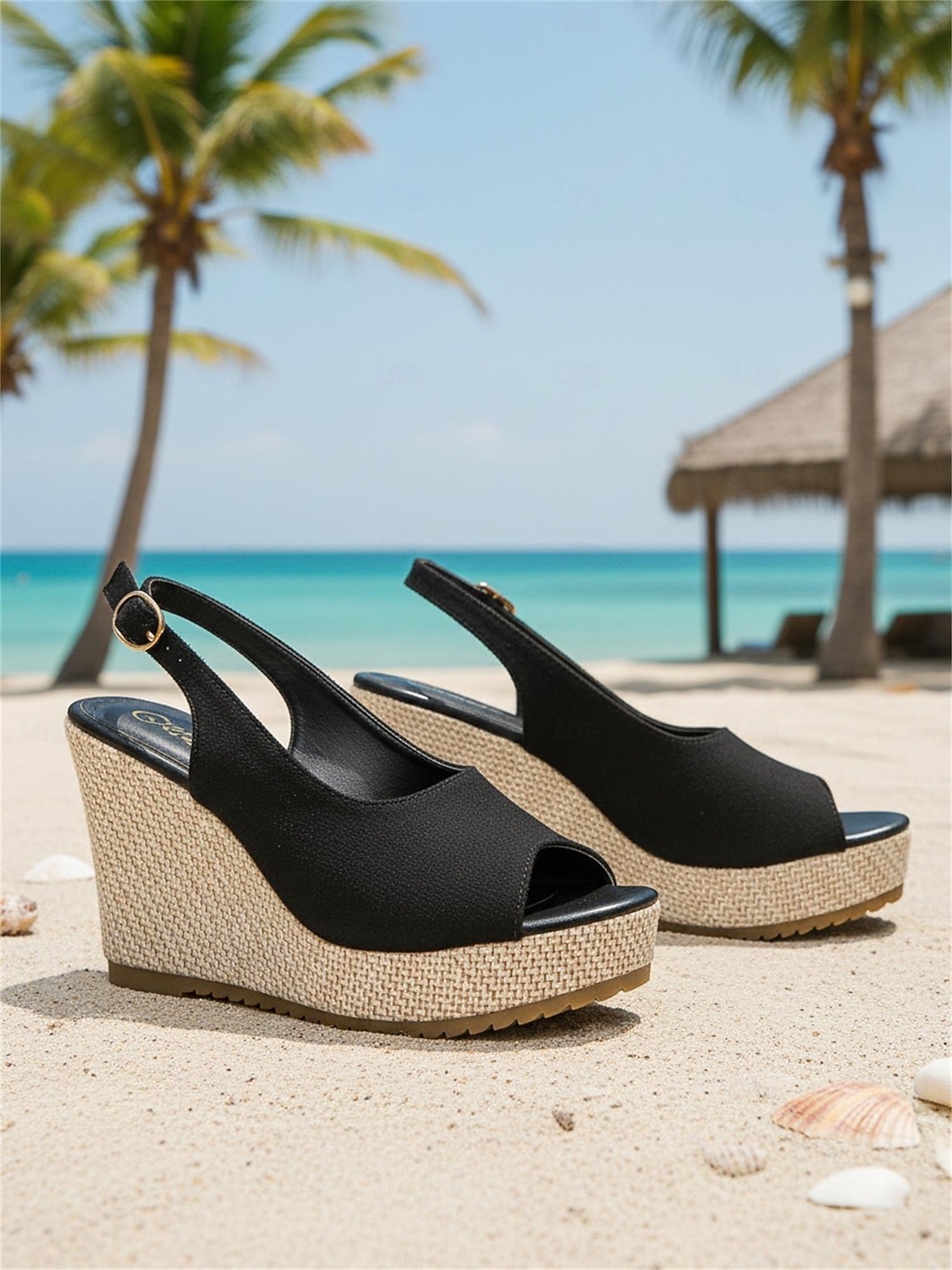 Women's Strappy Metallic Wedge Sandals – Comfortable and Elegant for Island and Cruise Vacations 2026 - $24.99 –P2