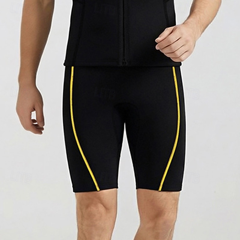 Bărbați Pantaloni scurți de neopren de 1,5 mm Pantaloni scurți termici de scufundare Pantaloni scurți din costum de scafandru Blocarea culorilor Termic Îngroșat Protecție UV Costume de Baie Pantaloni 2026 - $26.99 –P3