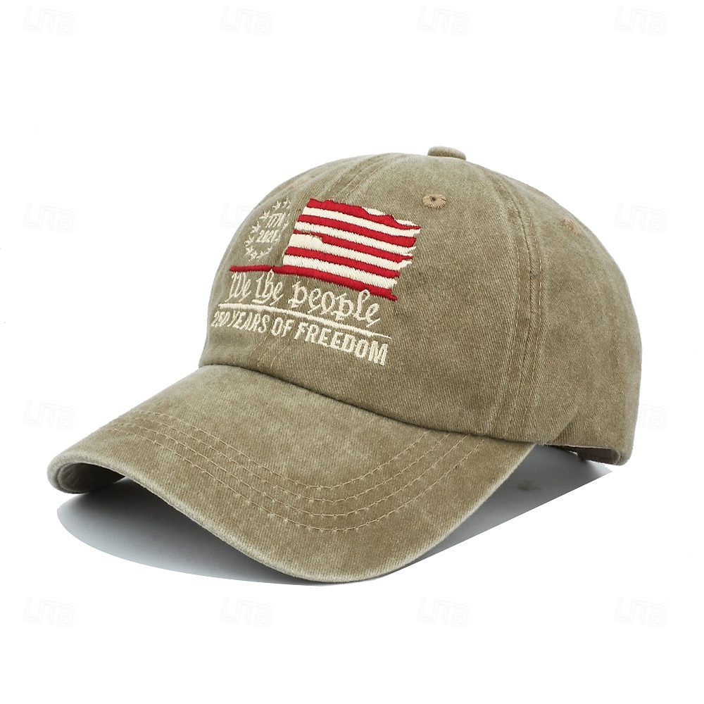 Casquette de Baseball Drapeau Américain Rétro Vintage Patrimoine Patriotique 1776-2026 pour Unisexe Adulte Impression 3D  pour Jour de l'Indépendance / 4 Juillet 4 Juillet Extérieur Décontract de 2026 ? $20.99 –P7