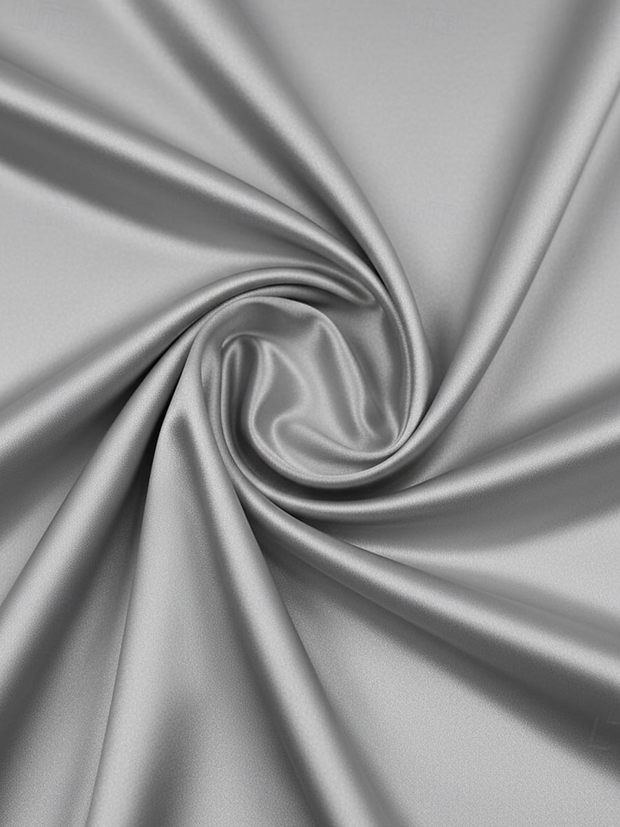 Dames Overhemd Elegant satijnen top Blouse Met ruches Knop Gedrapeerd Effen Kleur Effen Elegant Vintage Dames Lange mouw Overhemdkraag Normale tops Dagelijks Werk Feestdagen blauw Zilver Zwart Wit 2026 - $26.99 –P4