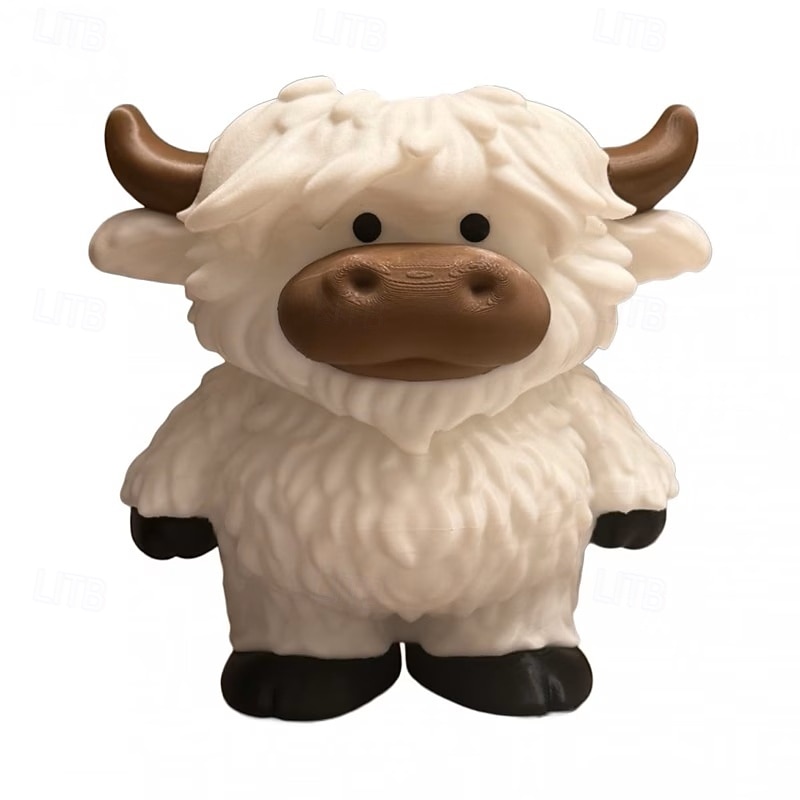 dispenser di sapone a forma di mucca delle Highlands, adorabile bottiglia di sapone per le mani a forma di mucca delle Highlands &Gel doccia, bottiglia con pompa ricaricabile a forma di mucca, stampa del 2026 a $30.99 –P11