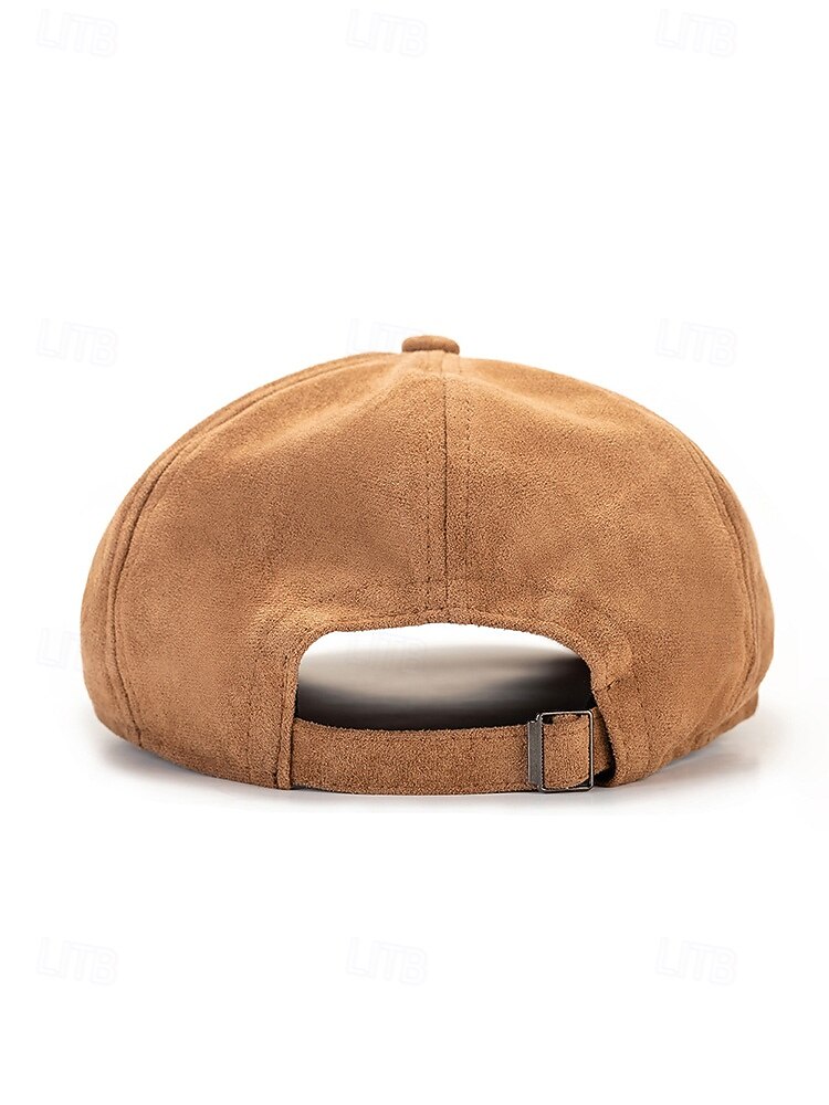Heren suède platte pet in diverse kleuren, klassieke newsboy-pet, comfortabel en stijlvol, perfect voor casual en semi-formele gelegenheden. 2026 - $11.99 –P7