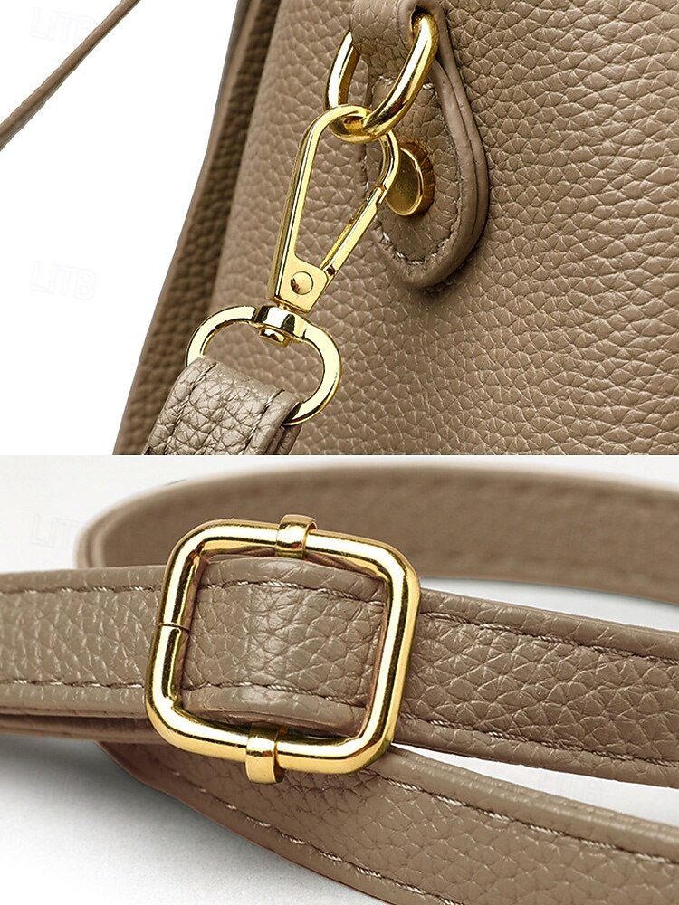 Handväska i konstläder för kvinnor – flerfärgade alternativ, mångsidiga axel- och crossbody-modeller, trendig och hållbar för både vardagliga och semiformella tillfällen 2026 - $26.99 –P12