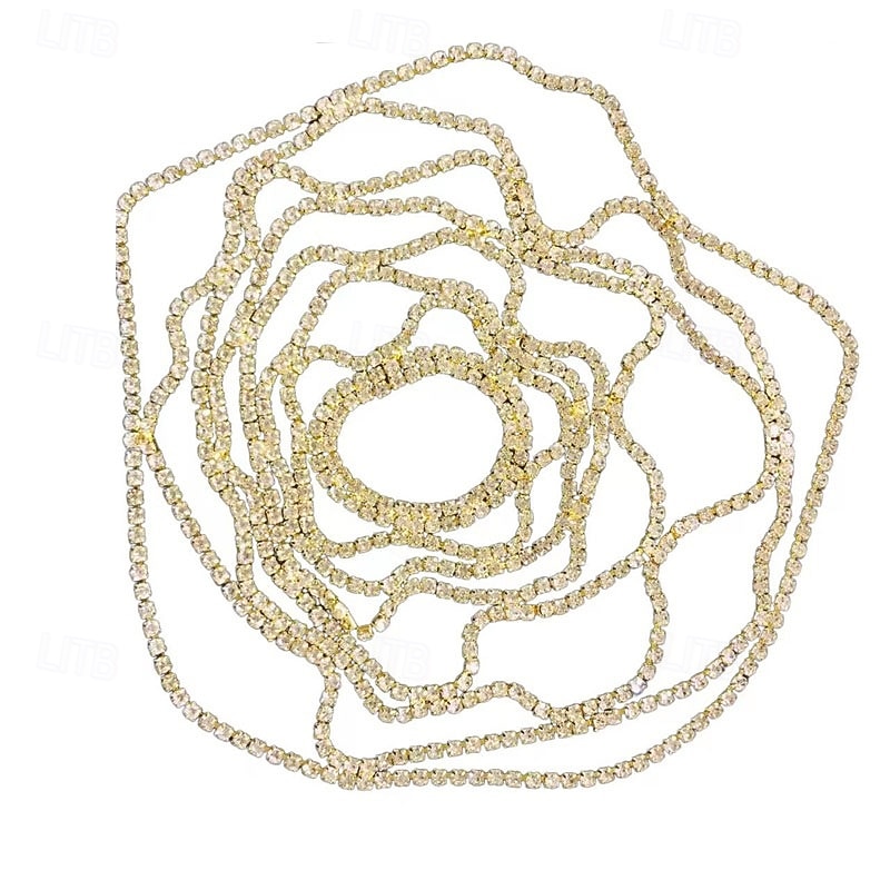 Samba Accessories Kimalteleva strassi-verkkopäähine hiuskoriste esitysasu 2026 - $12.49 –P4