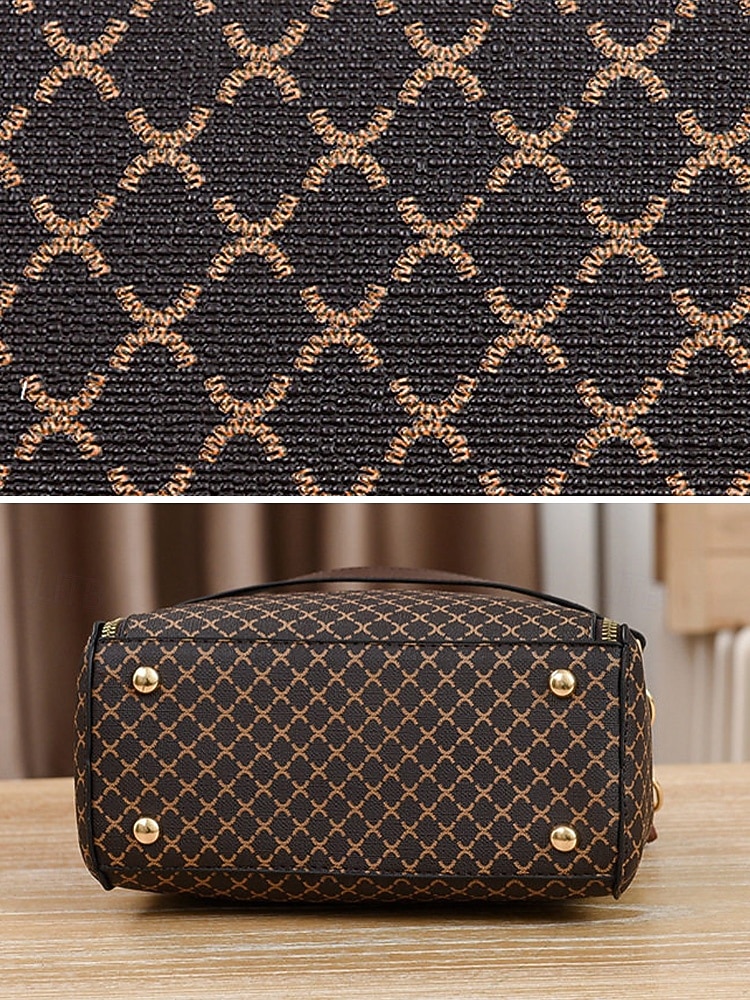 2026年 女性用PUレザーショルダーバッグ、マルチカラー、複数の持ち運びスタイルを備えた多用途のデザイン、スタイリッシュで広々とした日常使いに最適  コレクション – $26.99 –P8