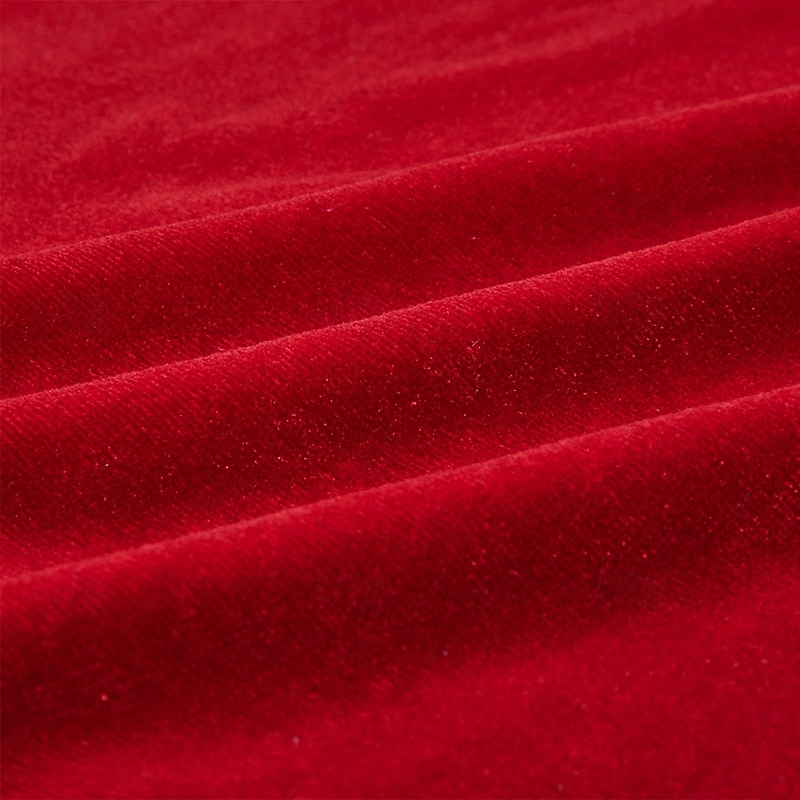 Miesten Paita Rento paita Joulupaita Samettipaita Viini Kuninkaallinen sininen Pitkähihainen Yhtenäinen väri Tavallinen Paitapuserokaula-aukko Karnevaali Joulu Napit Vaatetus Sametti Polyesteri Joulu 2026 - $25.99 –P12