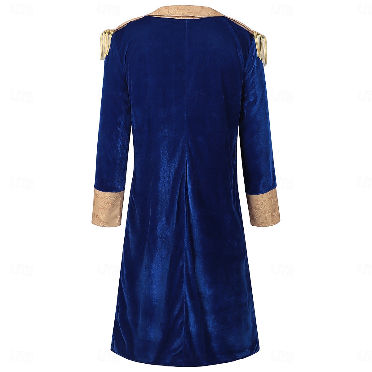 250th Anniversary USA Rococo Victorian Outfits Long Sleeves George Washington Fancy Dress Men's Halloween Carnival Independence Day 4th of July Adults Coat 2026 - $58.99 –P3