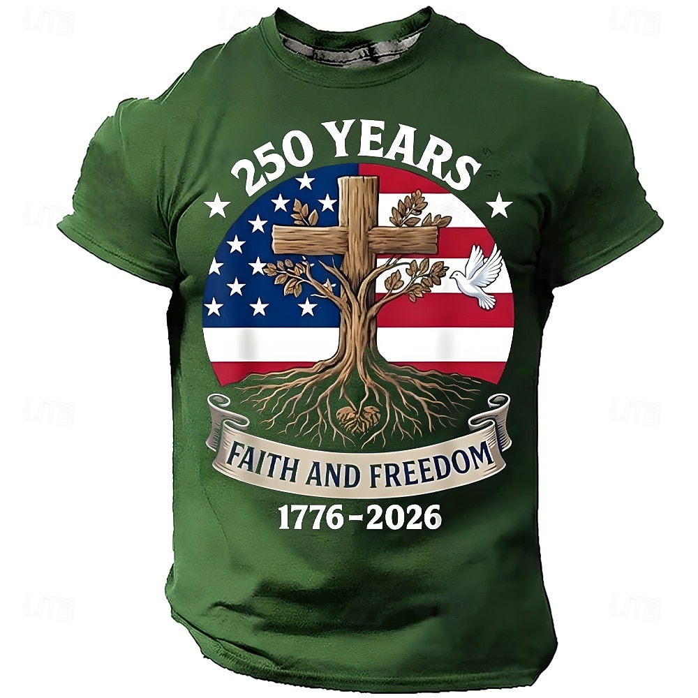 Bible 2026 250th US Flag T-Shirt 2026 - $21.99 –P3