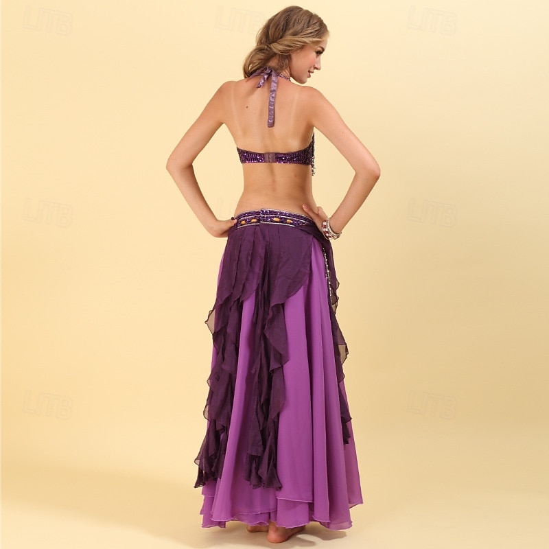 Ensemble de Costume de Danse du Ventre en Violet Samba Dancewear de 2026 ? €115.92 –P5