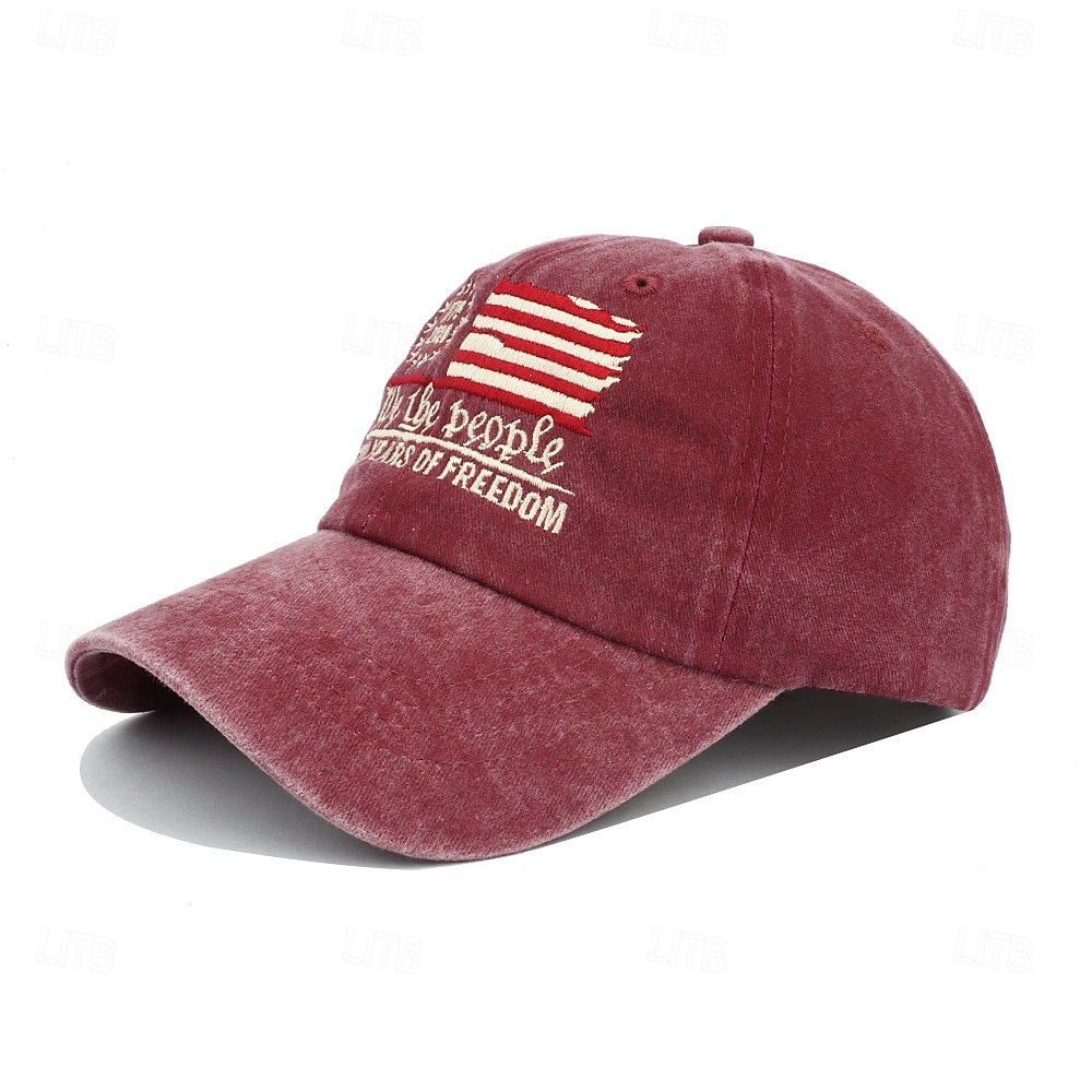 Casquette de Baseball Drapeau Américain Rétro Vintage Patrimoine Patriotique 1776-2026 pour Unisexe Adulte Impression 3D  pour Jour de l'Indépendance / 4 Juillet 4 Juillet Extérieur Décontract de 2026 ? $20.99 –P10