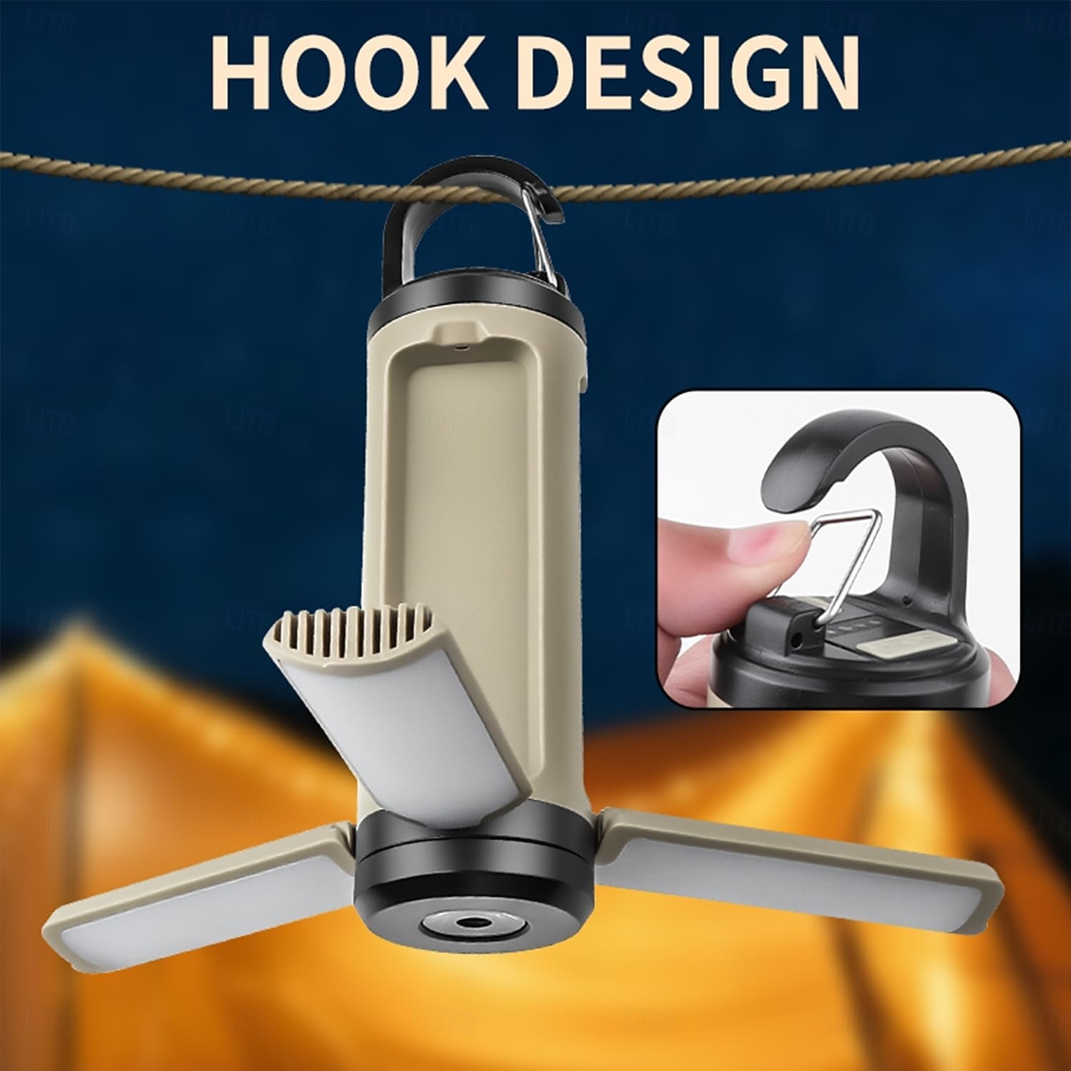 Přenosná solární LED kempingová lucerna, vodotěsná, IPX4, dobíjecí, se solárním nabíjením 2000 mAh &LED indikátor napájení svítilna s 6 režimy přenosná svítilna stanová světla pro kempování a 2026 - $25.61 –P7