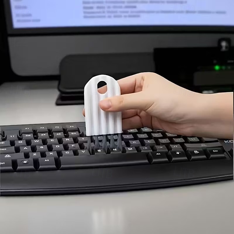 6ks kartáčů na čištění počítačové klávesnice, nástroj na odstraňování prachu pro kancelářské a domácí elektronické příslušenství, cestovní nezbytnost, perfektní vánoční dárek 2026 - $9.99 –P5