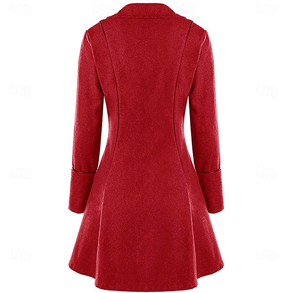 Medieval Renaissance Steampunk Coat Jacket Tailcoat Long Sleeves Princess Fancy Dress Women's Royal Steampunk Event / Party Masquerade Adults' Coat 2026 - $58.99 –P5