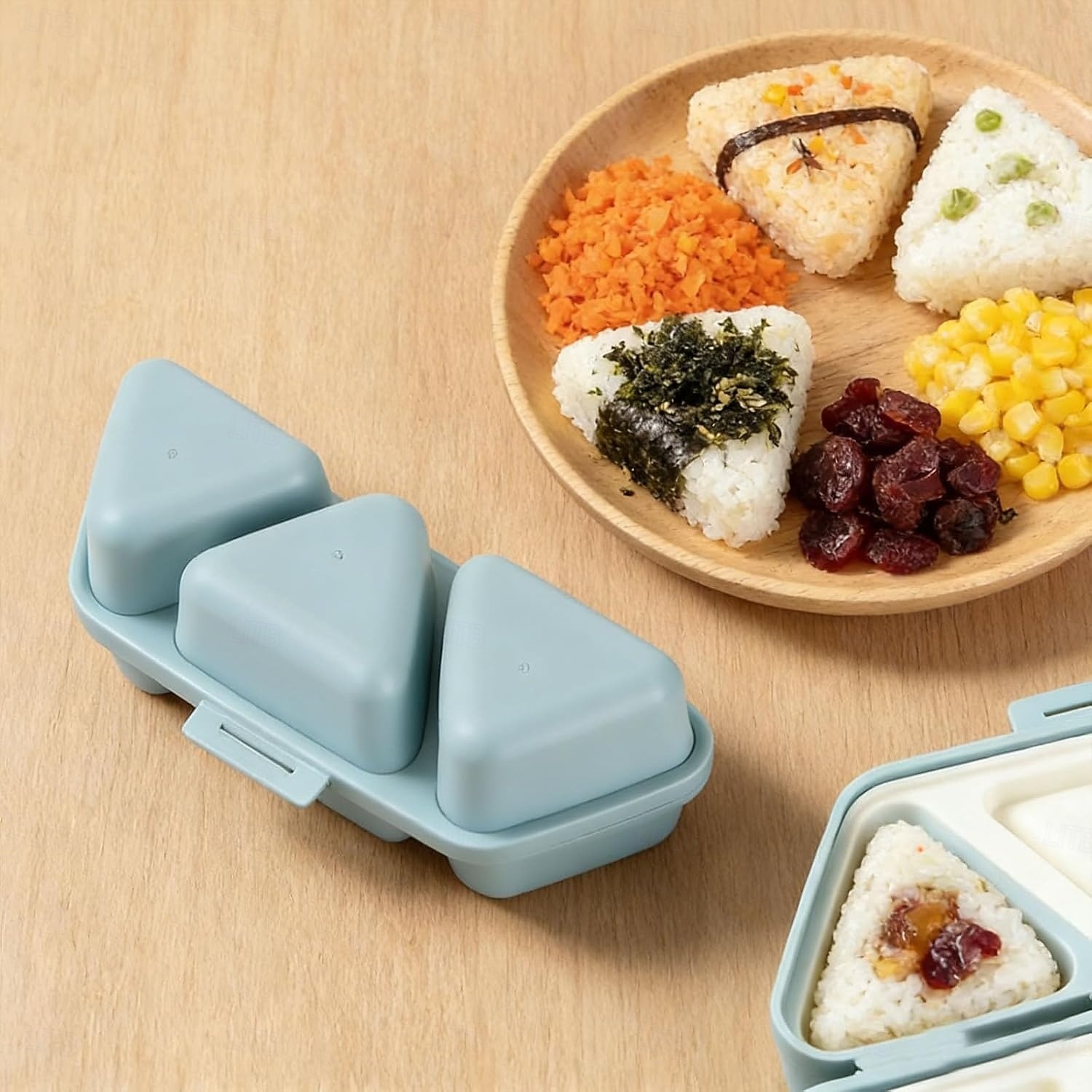 Κιτ παρασκευής σούσι 6 σε 1 για καλούπι onigiri, αντικολλητικές μπάλες ρυζιού για την παρασκευή φυκιών &Μπάλες ρυζιού με κόλιανδρο, ιδανικές για μαγείρεμα στο σπίτι - εργαλεία παρασκευής σούσι 2026 - $9.99 –P8