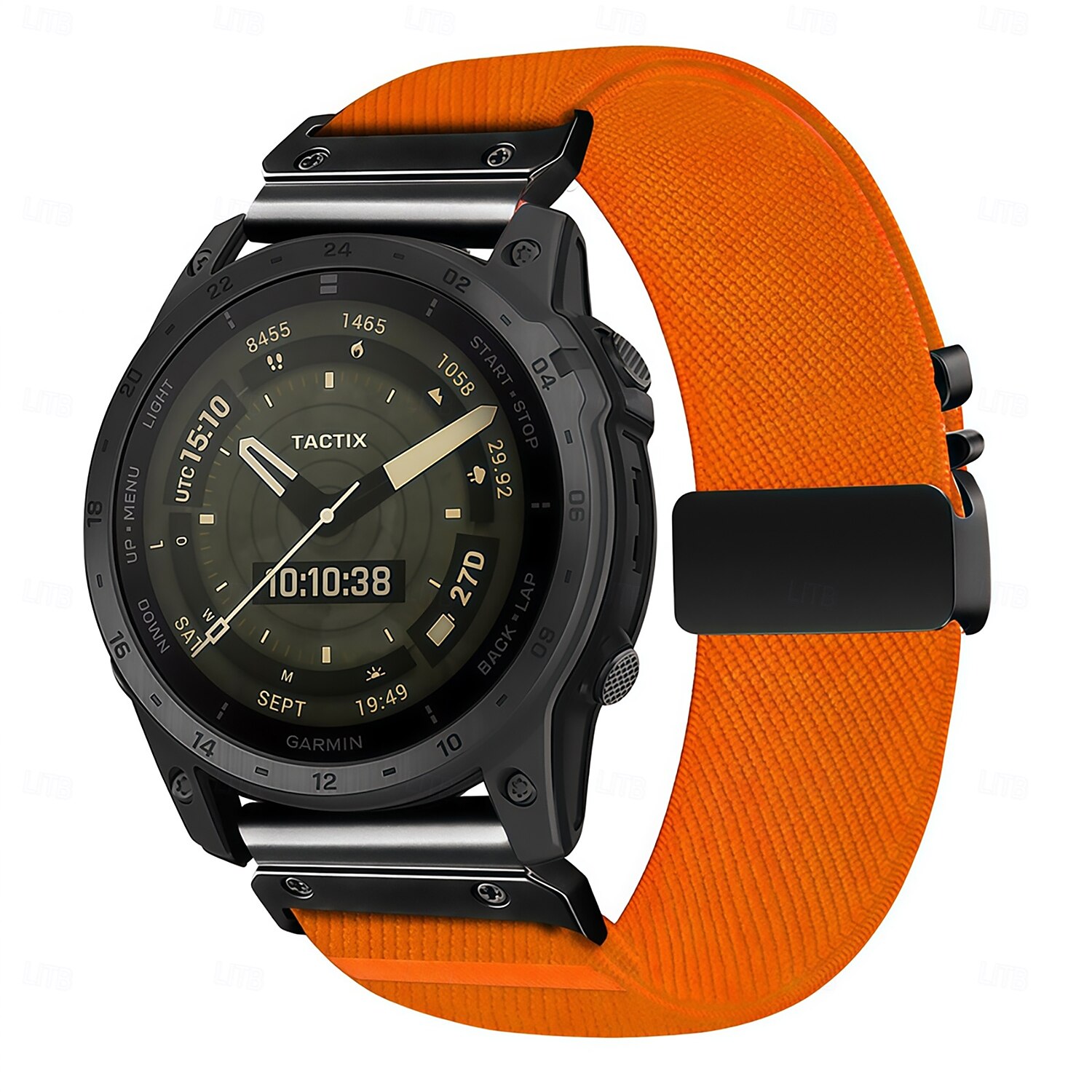 Cinturino per orologio  per Garmin Fenix 8 43mm Fenix 8 47mm Fenix 8 51mm Fenix 7 Pro Fenix 7S Pro Tessuto Sostituzione Cinghia Rilascio rapido Vestibilità rapida Regolabili Cinturino Sportivo Polsino del 2026 a $14.99 –P1
