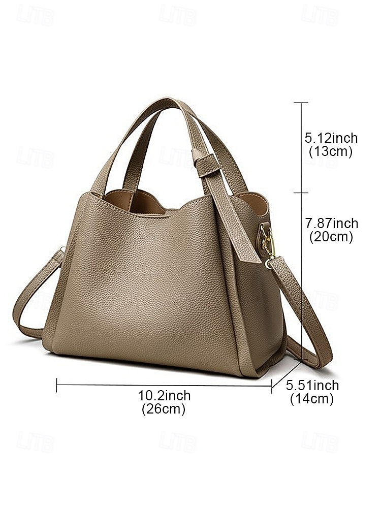 Women's Faux Leather Handbag – Multi-Color Options, Versatile Shoulder and Crossbody Styles, Trendy and Durable for Casual and Semi-Formal Occasions 2026 - $26.99 –P13