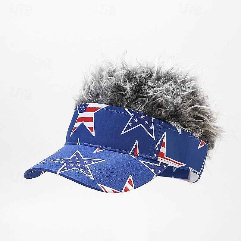 Casquette à visière Drapeau Américain Étoiles et rayures Rétro Vintage Drôle Patriotique 1776-2026 pour Unisexe Adulte Impression 3D  pour Jour de l'Indépendance / 4 Juillet 4 Juillet Extérieur de 2026 ? $20.99 –P7