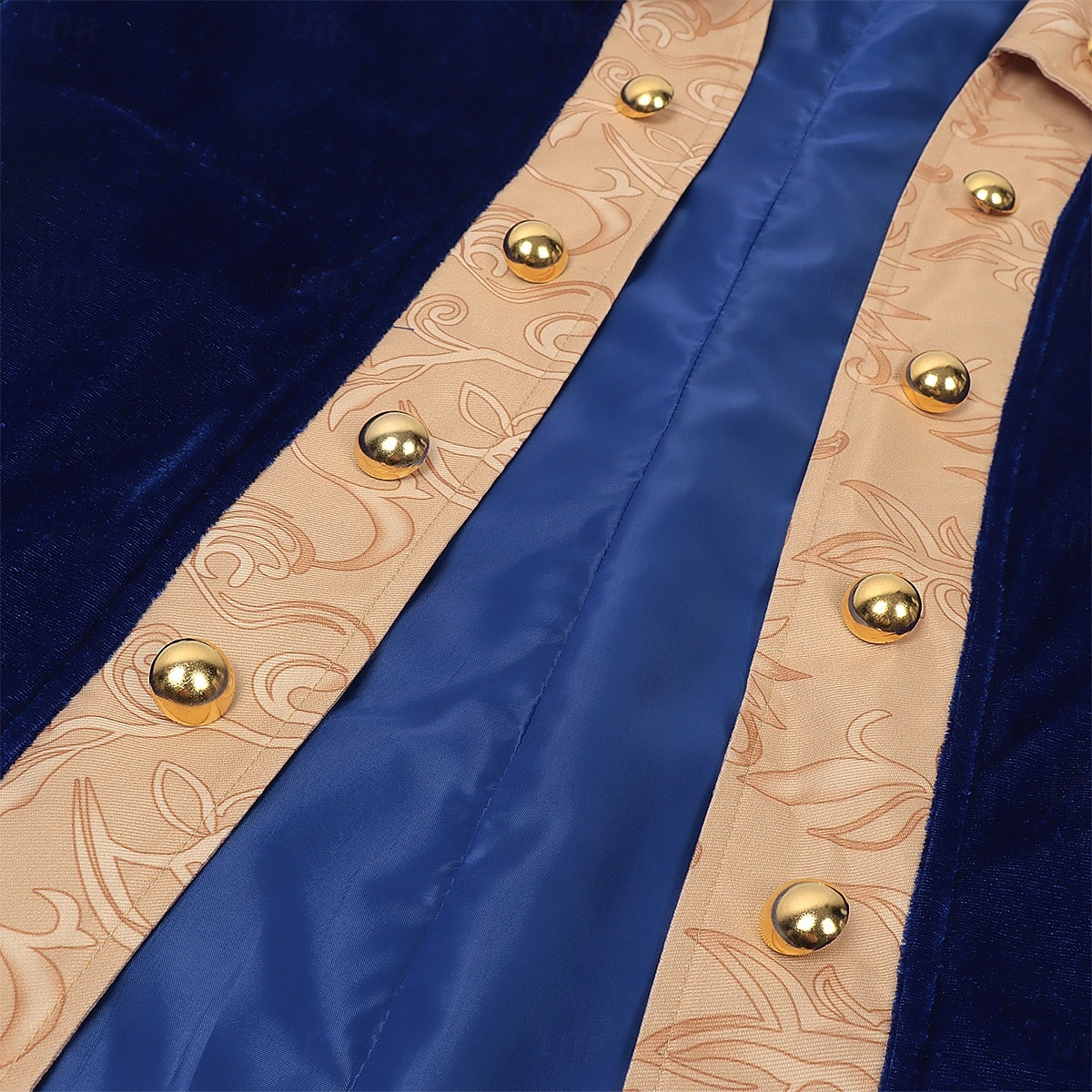 250th Anniversary USA Rococo Victorian Outfits Long Sleeves George Washington Fancy Dress Men's Halloween Carnival Independence Day 4th of July Adults Coat 2026 - $58.99 –P6
