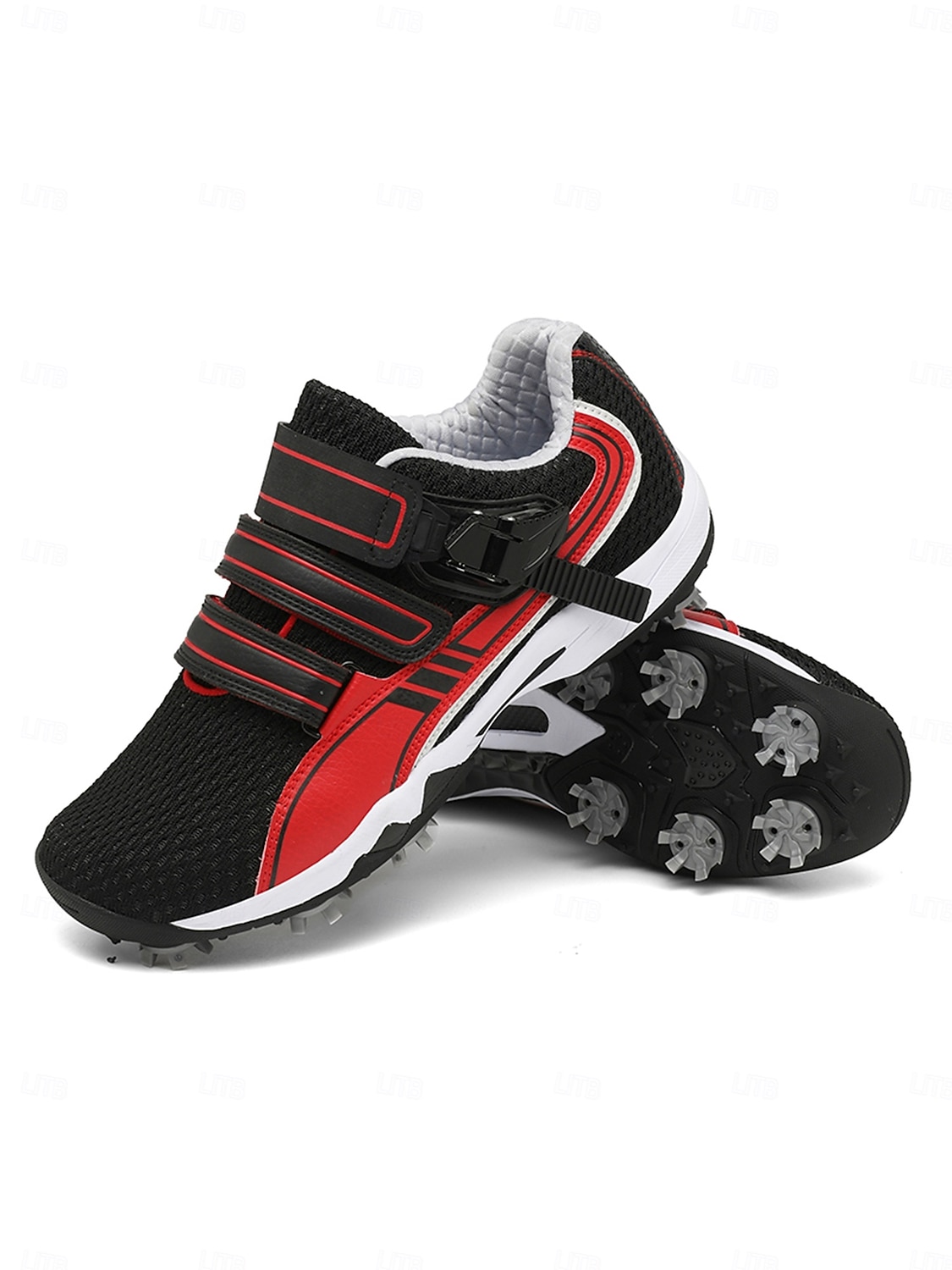 Women's Daily Outdoor Walking Flat Heel Round Toe Sporty Casual Comfort Microbial Leather Microfiber Lace-up Black Yellow Red 2026 - $89.99 –P1