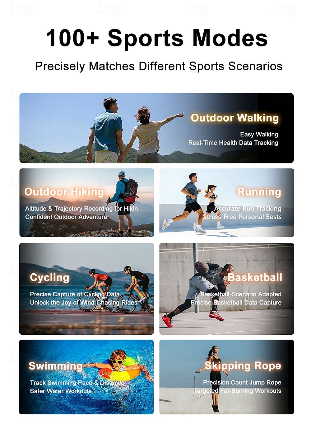 iMosi YK16 Montre intelligente 1.7 pouce Montre connectée avec appels Bluetooth Podomètre Rappel d'appel Moniteur d'Activité Compatible avec Android iOS Unisexe Longue Veille Appels Mains Libres de 2026 ? $65.99 –P9