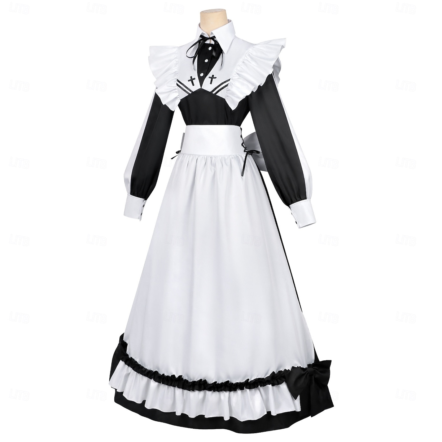 Dienstmeisje Pakken Anime Jurken Outfits Gemaskerd Bal Cosplay pakken Halloween Carnaval Strip Con Anime Expo Kostuum Voor Dames Volwassenen 2026 - $90.99 –P4