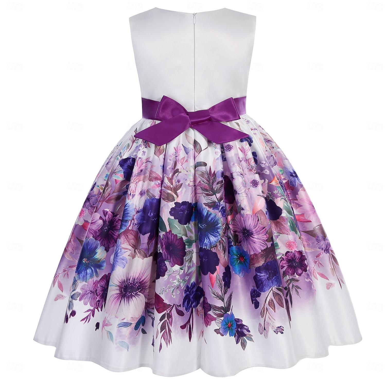 Barn Flickor Festklänning Grafisk Ärmlös Kortärmad Speciellt Tillfälle Prinsessa Polyester Festklänning Sommar Vår Barn Gul Purpur Rosenröd 2026 - $38.99 –P2